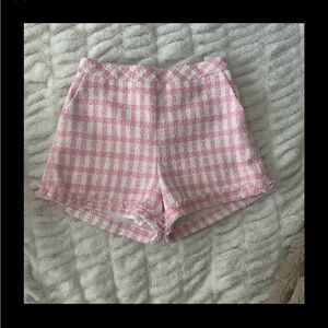 English Factory Textured Detailed Shorts